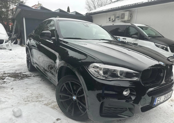 BMW X6 cena 160000 przebieg: 134000, rok produkcji 2017 z Łódź małe 92